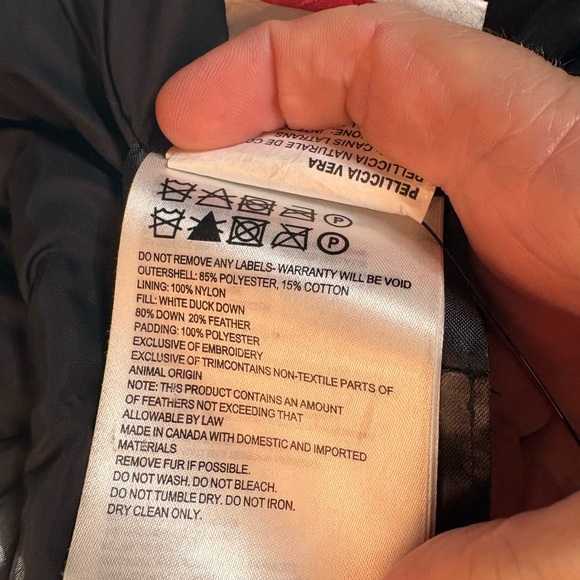 Canada Goose- Langford Coyote Trim Slim Parka. Size M - Picture 8 of 16